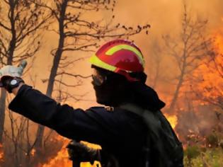 Φωτογραφία για Δείτε την εικόνα με το μικρό παιδί και τους πυροσβέστες που κάνει τον γύρο του διαδικτύου