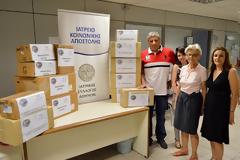 Αποστολή φαρμάκων στις Οινούσσες Χίου, στον Ελληνικό Ερυθρό Σταυρό και στο Αννουσάκειο Ίδρυμα Κισάμου