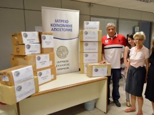 Φωτογραφία για Αποστολή φαρμάκων στις Οινούσσες Χίου, στον Ελληνικό Ερυθρό Σταυρό και στο Αννουσάκειο Ίδρυμα Κισάμου