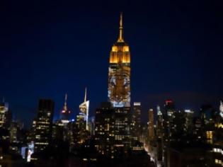 Φωτογραφία για Στην πρόσοψη του Empire State Building ο Σεσίλ