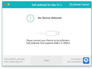 Φωτογραφία για Νέα ενημέρωση jailbreak του TaiG iOS 8.4  με υποστήριξη για Mac OS X Mavericks