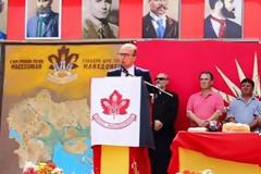 Συνεχίζει να προκαλεί ο Μιλόσοσκι με... φόντο την ''Μεγάλη Μακεδονία''