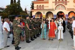 Γιορτάζει ο Ι.Ν. Μεταμόρφωσης του Σωτήρος στην 1η Στρατιά