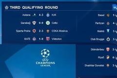 ΟΛΑ ΤΑ ΣΗΜΕΡΙΝΑ (5/8) ΑΠΟΤΕΛΕΣΜΑΤΑ ΤΟΥ 3ου ΠΡΟΚΡΙΜΑΤΙΚΟΥ ΓΥΡΟΥ ΤΟΥ CHAMPIONS LEAGUE