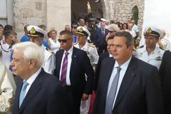 Παρουσία ΥΕΘΑ Πάνου Καμμένου στις εκδηλώσεις για τη ναυμαχία της Μυκάλης στη Σάμο-Επίσκεψη σε Φαρμακονήσι, Καλόλιμνο