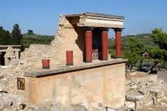 Ταμειακή μηχανή ... μόνο για μόστρα, στον αρχαιολογικό χώρο της Κνωσού