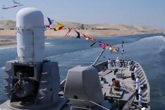 Η φρεγάτα «ΣΠΕΤΣΑΙ» στα εγκαίνια της νέας διώρυγος του Σουέζ