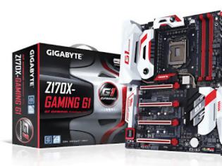 Φωτογραφία για Νέες Gaming Z170 μητρικές λανσάρει η GIGABYTE