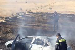 Πυρκαγιά σε Ι.Χ στην πρώην Λίμνη Μουριάς