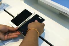 Οι πρώτες εικόνες του Samsung Galaxy Note 5 δίπλα σε ένα iPhone