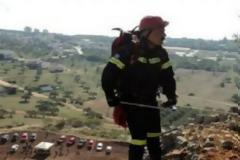 Επιχείρηση διάσωσης τραυματία πεζοπόρου στην Πιερία