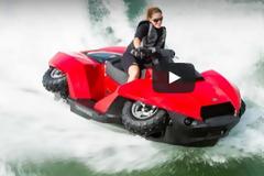 Απίστευτο αμφίβιο όχημα που χρησιμοποιεί η αστυνομία του Σαν Φρανσίσκο!