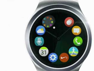 Φωτογραφία για Samsung Gear S2 με στρογγυλή οθόνη