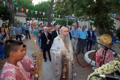 Εορτασμός του Ιερού Ναού Κοιμήσεως Θεοτόκου των Παιδικών Εξοχών της Ελληνικής Αστυνομίας στον Άγιο Ανδρέα Αττικής