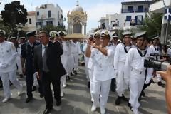 Ο ΥΕΘΑ Πάνος Καμμένος στις εκδηλώσεις για τον Εορτασμό της Κοιμήσεως της Θεοτόκου στην Πάρο και την Τήνο