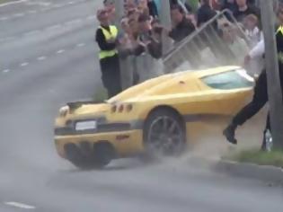 Φωτογραφία για Τραγικό ατύχημα με Koenigsegg CCX που κοστίζει 3.500.000 ευρώ [video]