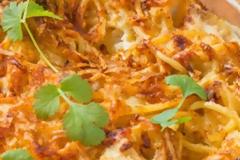 Μακαρόνια στον φούρνο με κοτόπουλο