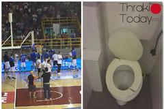 Με στραβές μπασκέτες και σπασμένες τουαλέτες υποδέχθηκε η Ξάνθη την Εθνική Ομαδα Μπάσκετ!