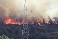 Ανεξέλεγκτη η πυρκαγιά στη Ρόδο:  Στο σημείο έχει σπεύσει το σύνολο της πυροσβεστικής δύναμης του νησιού