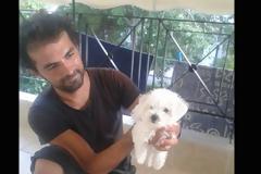 ΧΙΛΙΑ ΜΠΡΑΒΟ: ΑΥΤΟΣ είναι ο Έλληνας που κάνει ανάπηρα σκυλάκια να ξαναπερπατήσουν... [photos]