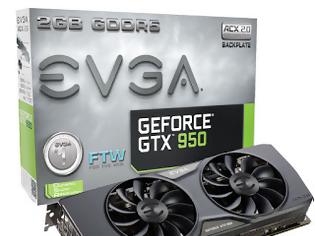 Φωτογραφία για EVGA GTX 950 κάρτες γραφικών με το ACX 2.0 Cooler