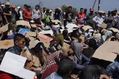 Λέσβος: Γυναίκα αστυνομικός ποδοπατήθηκε από μετανάστες