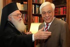 Συναντήθηκαν ο Πρόεδρος της Δημοκρατίας και ο Αρχιεπίσκοπος Αναστάσιος