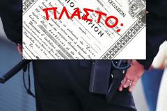 ΣΑΛΟΣ:  Αποτάχτηκε από την ΕΛ.ΑΣ. αστυνομικός-συνοριοφύλακας με πλαστό τίτλο σπουδών!