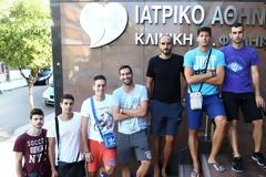 ΙΑΤΡΙΚΑ ΤΕΣΤ ΓΙΑ ΤΑ ΤΜΗΜΑΤΑ ΒΟΛΕΪ ΑΝΔΡΩΝ ΚΑΙ ΝΕΑΝΙΔΩΝ (PHOTOS)