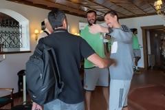 Ο Διαμαντίδης...υποδέχτηκε την ΑΕΚ στο Καρπενήσι