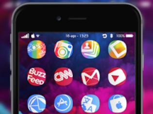 Φωτογραφία για Zoomy iOS 8 (Tykology) ......Ένα θέμα για το iphone σας