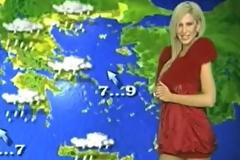 Παραμένει η κύρωση του ΕΣΡ για τα πικάντικα δελτία καιρού της Πετρούλας