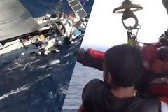 Συγκλονιστικές εικόνες από διάσωση Super Puma στη Χίο [video]