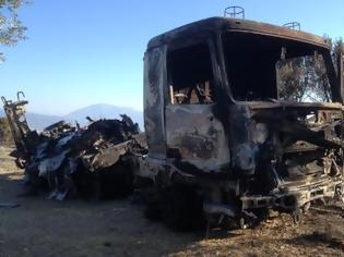 Φωτογραφία για Πάτρα: Δείτε πως έγινε το πυροσβεστικό όχημα που παραδόθηκε στις φλόγες - Δείτε φωτο