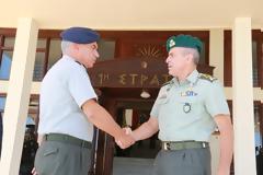 Φωτό από την επίσκεψη του Α/ΓΕΕΘΑ στην 1η Στρατιά