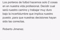 ΜΗΝΥΜΑ ΣΤΗΡΙΞΗΣ ΡΟΜΠΕΡΤΟ ΣΕ... ΝΤΕ ΧΕΑ! (ΡΗΟΤΟ)