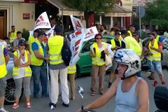 Ετοιμάζονται για δυναμικό παρόν στην πορεία της ΓΣΕΕ οι μεταλλωρύχοι [photos]