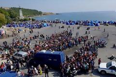 ΕΚΡΗΚΤΙΚΟ ΤΟ ΚΛΙΜΑ ΣΤΟ ΛΙΜΑΝΙ ΤΗΣ ΜΥΤΙΛΗΝΗΣ VD