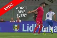 Εντυπωσιακή βουτιά και απόλυτη γελιοποίηση!