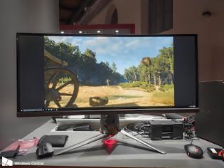 Φωτογραφία για Η ASUS επιδεικνύει την Ultrawide ROG Swift PG348Q οθόνη της