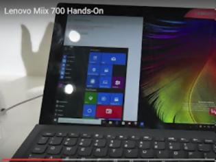 Φωτογραφία για Η Lenovo αποκάλυψε τον ανταγωνιστή του Microsoft Surface, MIIX 700