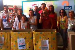 Ευχές για καλή σχολική χρονιά και σχολικά «πακέτα» για τους μαθητές των αδύναμων οικονομικά οικογενειών από τον Δήμο Αμαρουσίου