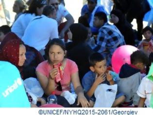 Φωτογραφία για UNICEF: Αυξανόμενος αριθμός γυναικών και παιδιών διέρχονται μέσω FYROM και Σερβίας προς αναζήτηση καταφυγίου στην Ευρώπη