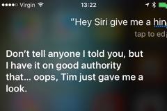 Η Siri αστειεύεται για την αυριανή παρουσίαση