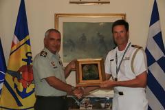 Συνάντηση Αρχηγού ΓΕΕΘΑ με τον Ακόλουθο Άμυνας των ΗΠΑ