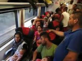 Φωτογραφία για Πρόσφυγες αρνούνται να κατέβουν από τα τρένα στη Δανία