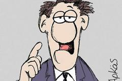 ΜΟΝΟ ο Αρκάς θα μπορούσε να κάνει πιο ενδιαφέρον το χθεσινό ντιμπειτ - Είναι εδώ και θέτει τη δική του ερώτηση στους πολιτικούς αρχηγούς  [photo]