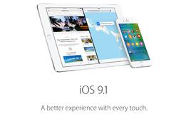 Η Apple έδωσε το ios 9.1 στους public testers