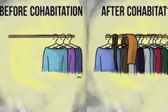 Οι χαρές και οι διαψεύσεις της συμβίωσης με τον σύντροφό σου [photos]