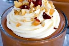 Cheesecake με nutella και σαντιγί